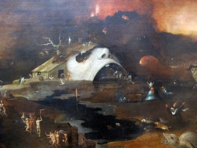 Descenso de Cristo a los infiernos de Hieronymus Bosch